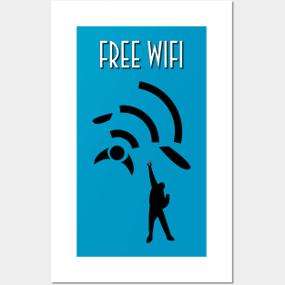 Free Wifi Posters and Art